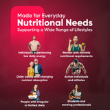 Vitaminnica Iron+Folic Acid- 60 Capsules