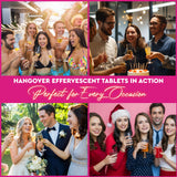 Vitaminnica Pre Booz- Hangover Relief Drink- 20 Effervescent Tablets– Pre & Post Party Recovery Supplement | With Vitamins, Minerals & Antioxidants | Helps Hydration, Liver Support, Energy & Detox