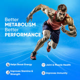 Vitaminnica Multi Vita Men (Multivitamins for Men)- Boosts Strength, Stamina & Immunity- 60 Tablets