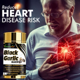 Vitaminnica Schwarzer Knoblauch – Bessere Immunität und Herzgesundheit – 60 Kapseln