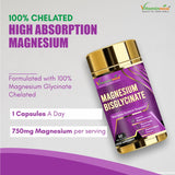 Vitaminnica Magnesiumbisglycinat – 60 Kapseln