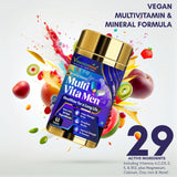 Vitaminnica Multi Vita Men (Multivitamine) – Steigert die Kraft – 60 Tabletten