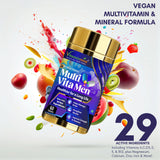 Vitaminnica Multi Vita Men (Multivitamines) - Augmente la force - 60 comprimés