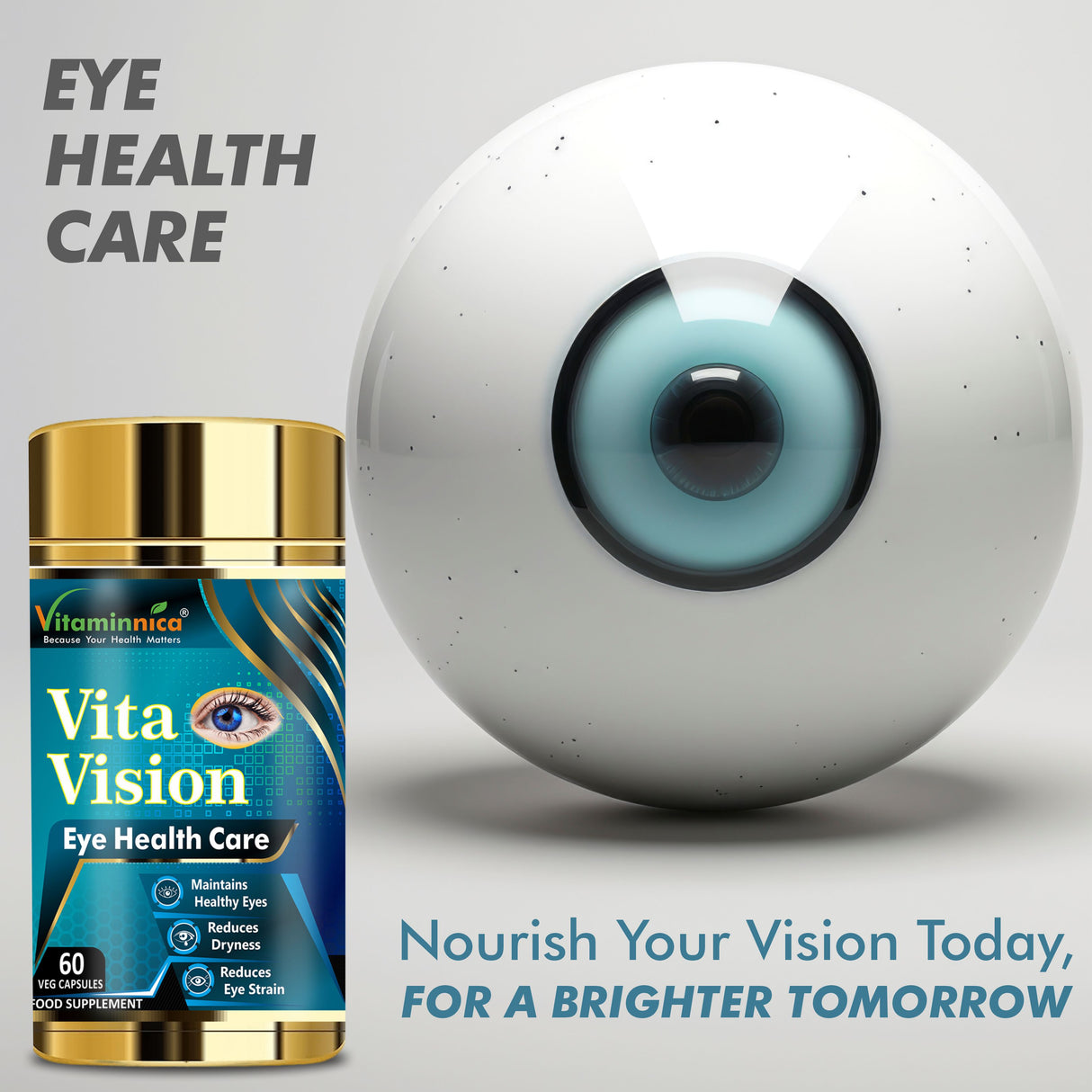 Vitaminnica Vita Vision - Maintain Healthy Eyes- 60 Capsules