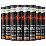 Vitaminnica L-Carnitine- 20 Effervescent Tablets Orange Flavour – Fat Metabolism, Energy & Weight Management Support | Fast-Absorbing Metabolic Drink