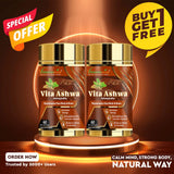 Vitaminnica Vita Ashwa –Ashwagandha 500mg- Rejuvenates your Body- 60 Capsules || BUY 1 GET 1 FREE!