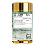 Vitaminnica Dandelion Root Capsules High Strength 5000mg- 90 Vegan Herbal Supplements | Natural Liver Cleanse Detox Support & Fluid Balance