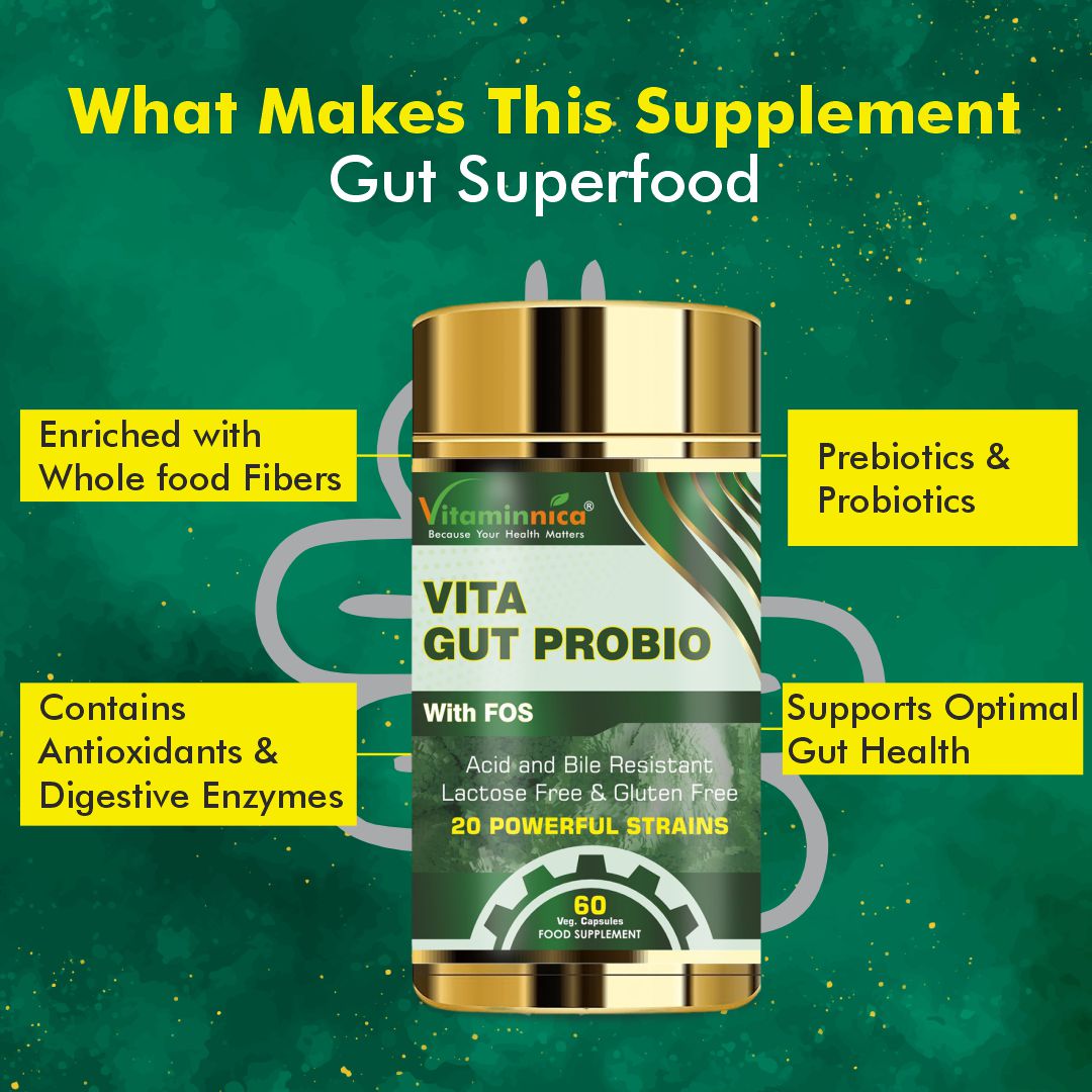 Vitaminnica Vita Gut Probio- 60 Capsules