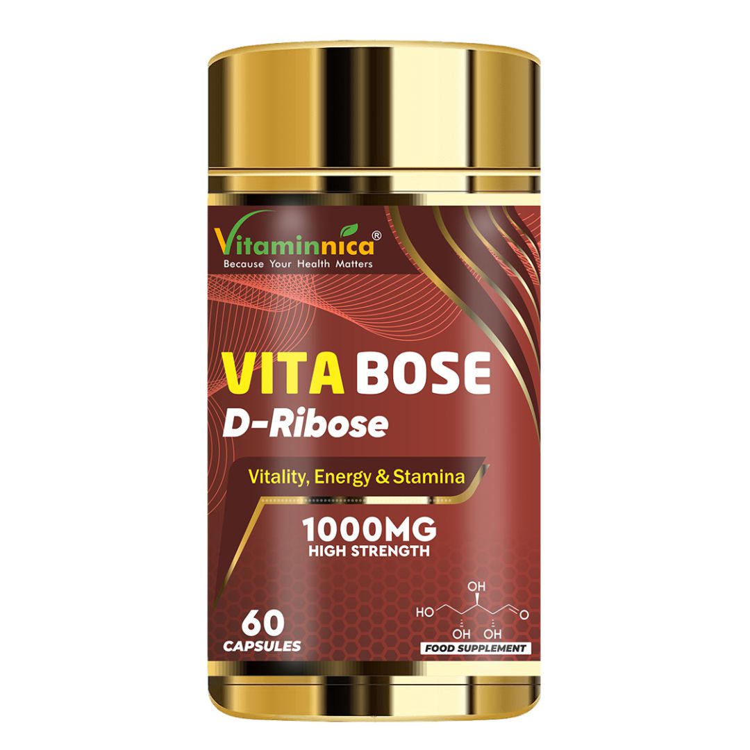 Vitaminnica Vita Bose D-Ribose- 60 Capsules