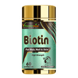 Vitaminnica Biotin – Bessere Haare, Haut und Nägel – 60 Kapseln