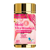 Vitaminnica Multi Vita Women (Multivitamine) – Verbessert das Energieniveau – 60 Tabletten