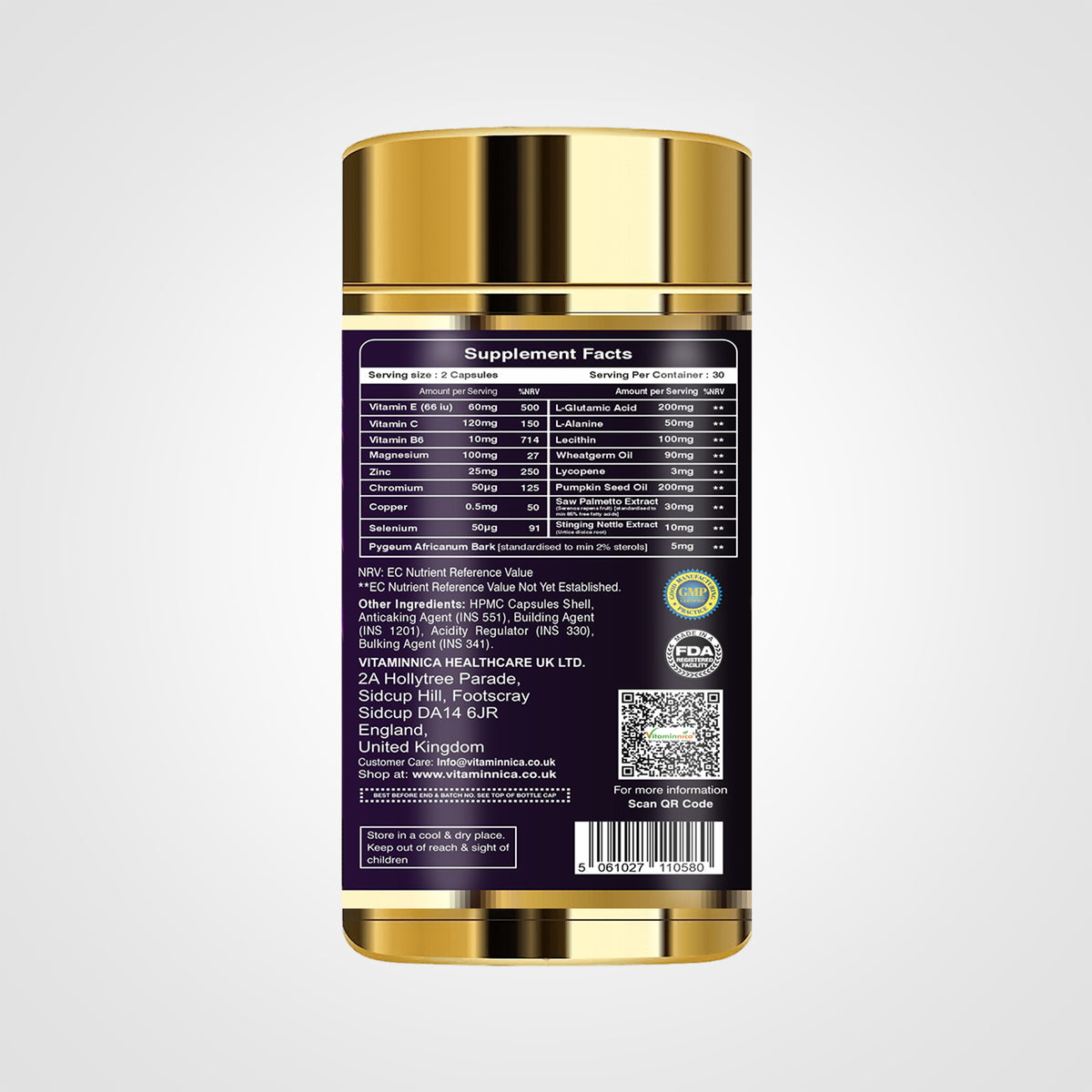Capsules PROST ACTIV Complexes N30 - Booster De Performance Ultimate - Neuf En Emballage D'origine