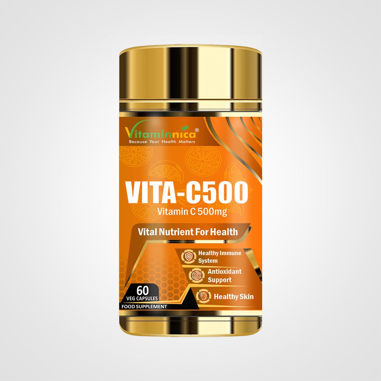 Vitaminnica Vita C 500mg- 60 Capsules