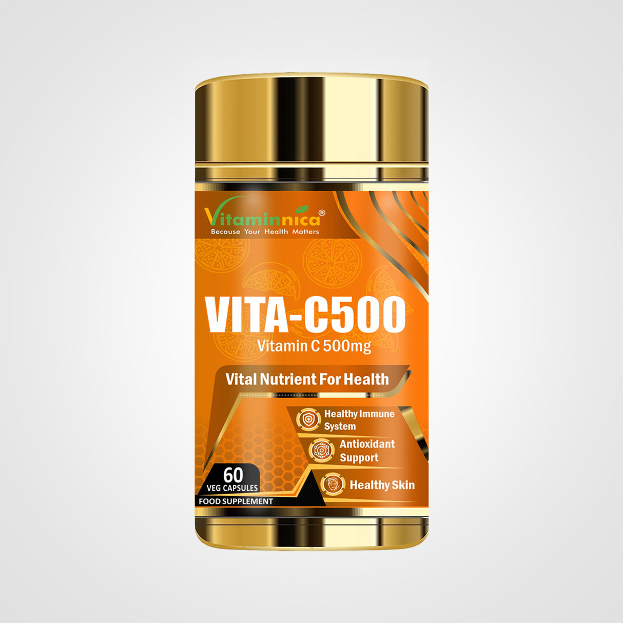 Vitaminnica Vita C 500 mg – 60 Kapseln