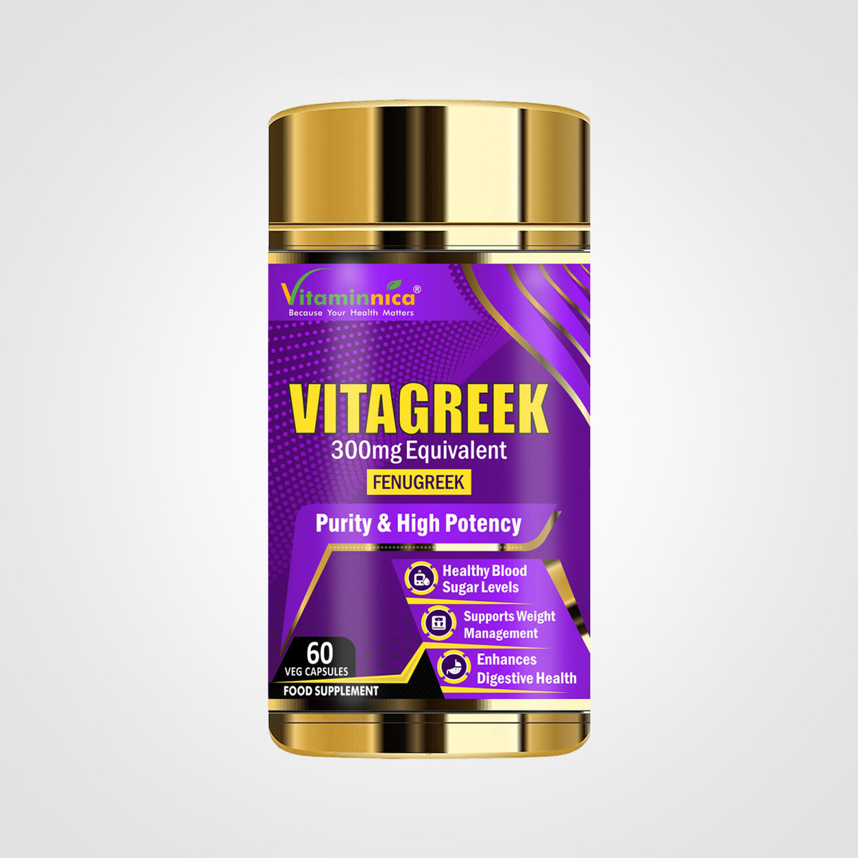 Vitaminnica Vita Grec - Fenugrec 60 Gélules
