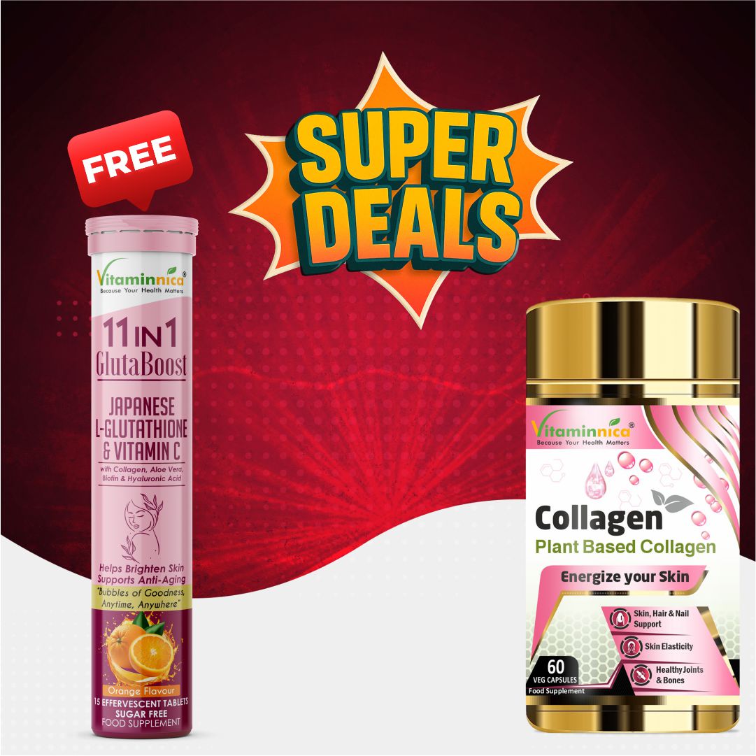 Collagène à base de plantes Vitaminnica - 60 capsules