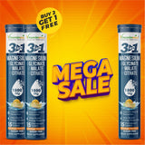 Magnesium 3-in-1 Orange Effervescent Tablets – Buy 2 Get 1 Free | Muscle & Nerve Support