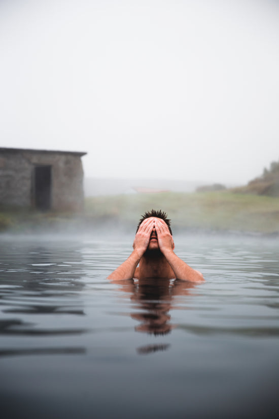 Man-In-Volcanic-Pool