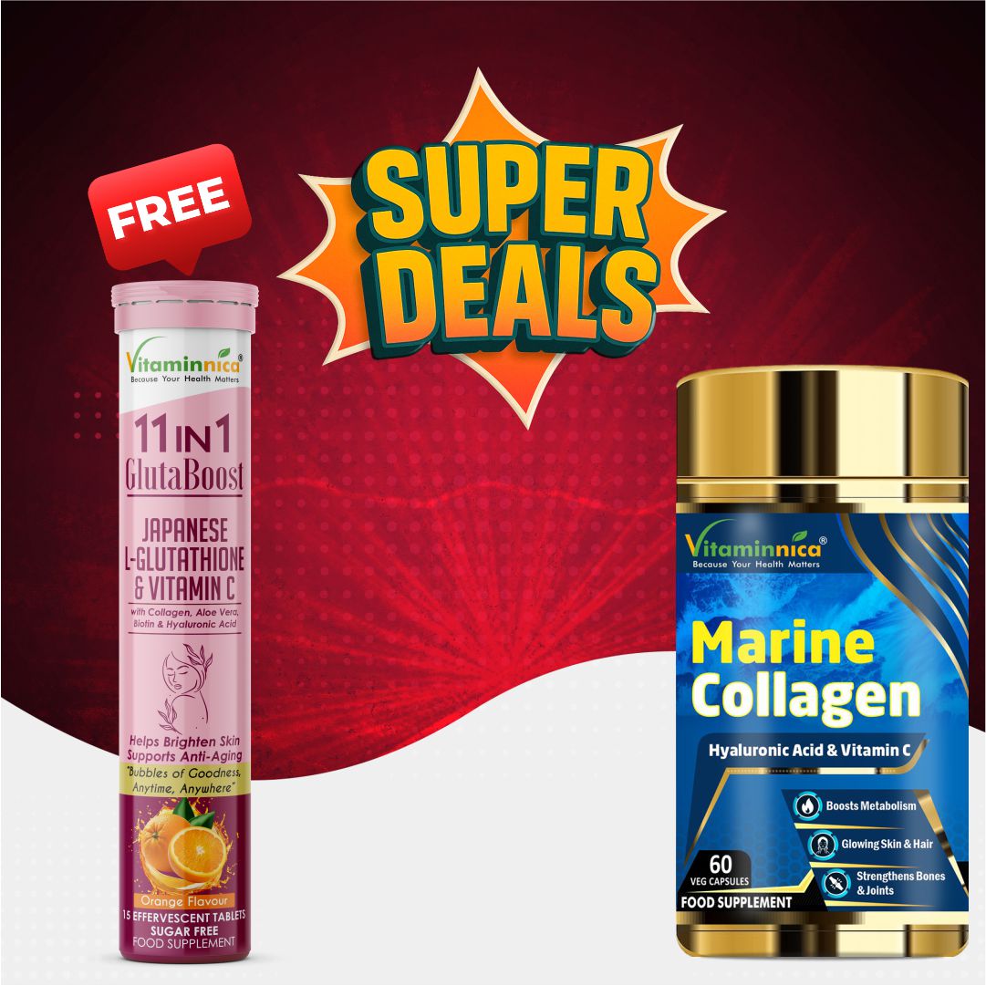 Collagène à base marine Vitaminnica - 60 capsules