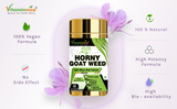 Vitaminnica Horny Goat Weed with Maca Root Extract | Supports Strength, Stamina & Performance | 60 Capsules - vitaminnicahealthcare